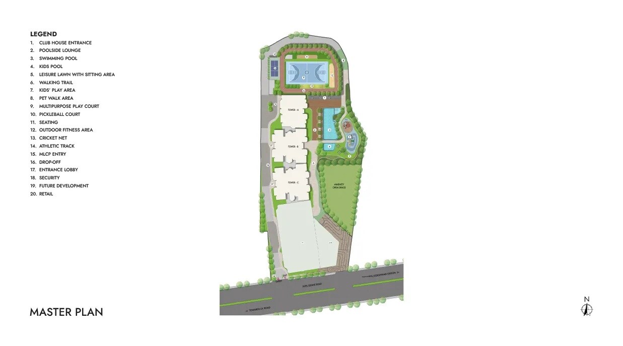 Lodha Sovrano Master Plan Image