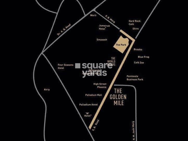 Lodha The Park Codename August Moon Location Image