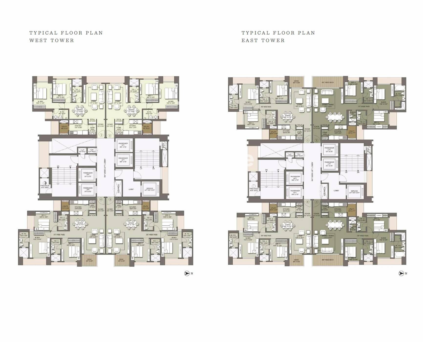 Lodha Venezia Floor Plans 1