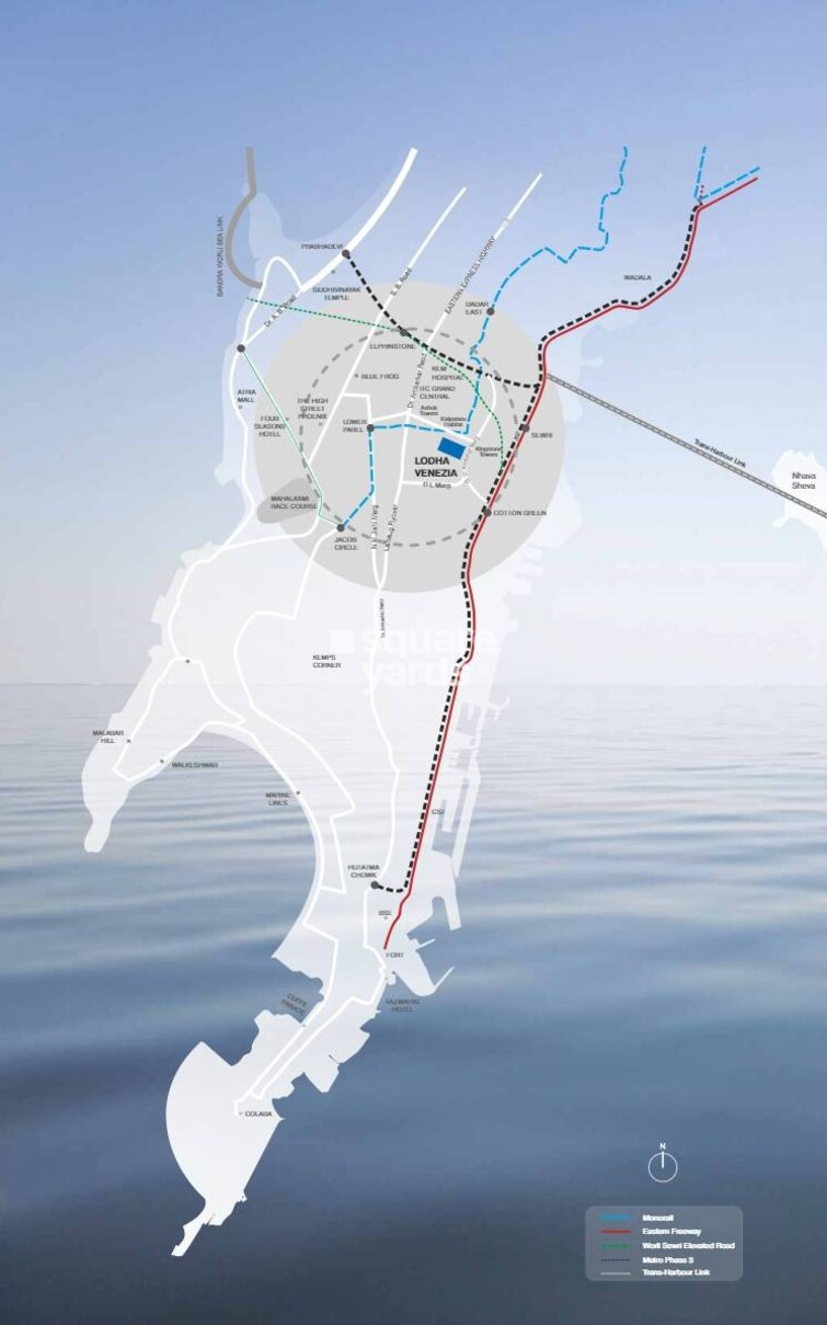 Lodha Venezia Location Image