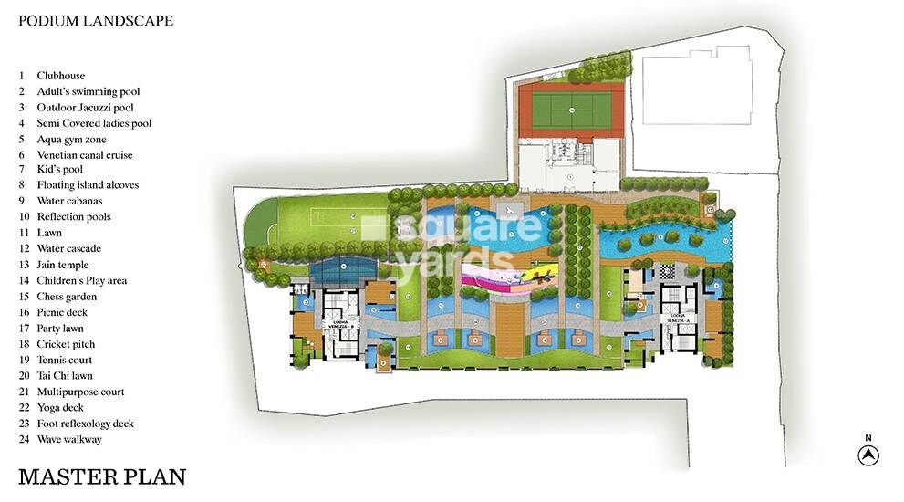 Lodha Venezia Master Plan Image