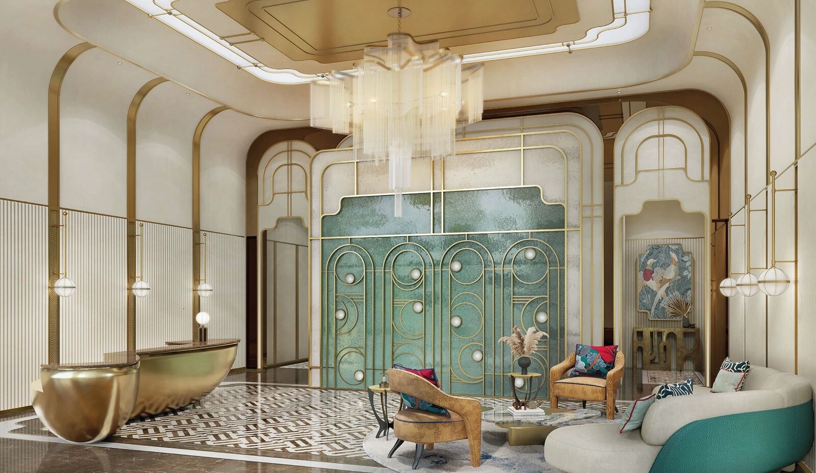 Lodha Vero Waiting Lounge