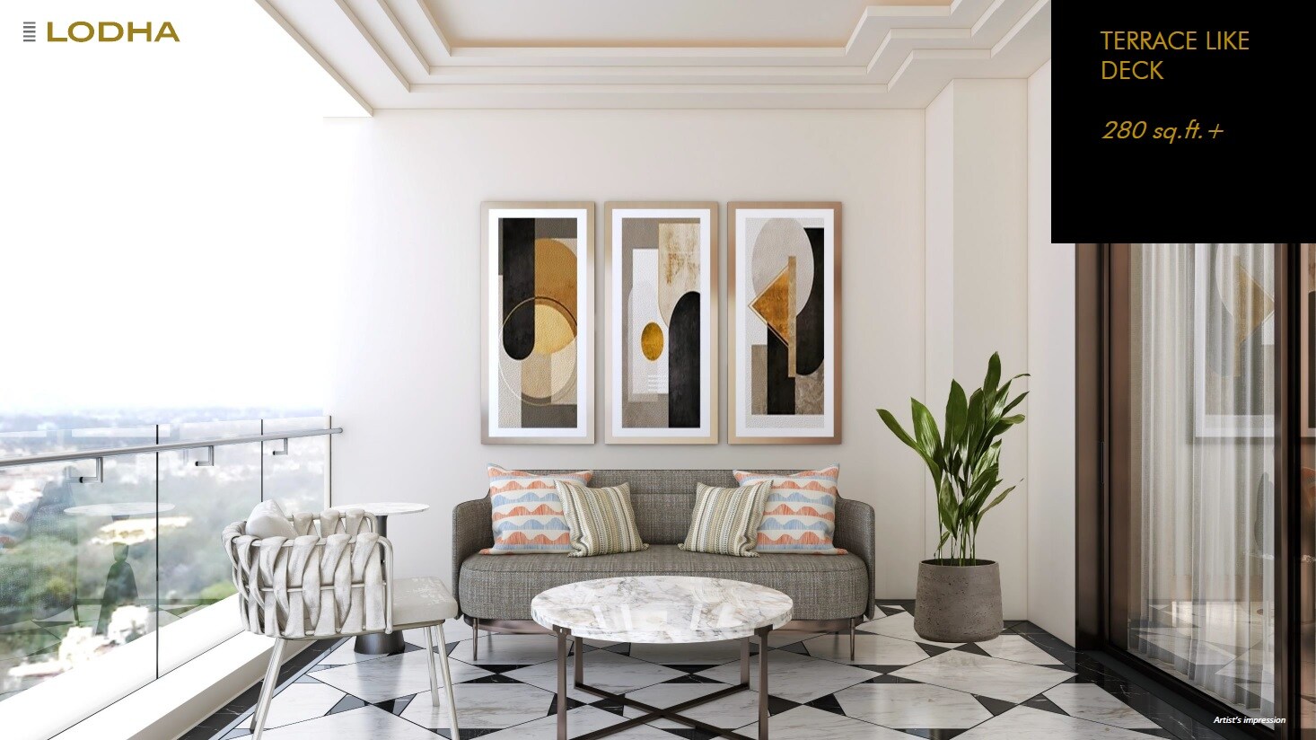 Lodha Versova Apartment Interiors 3