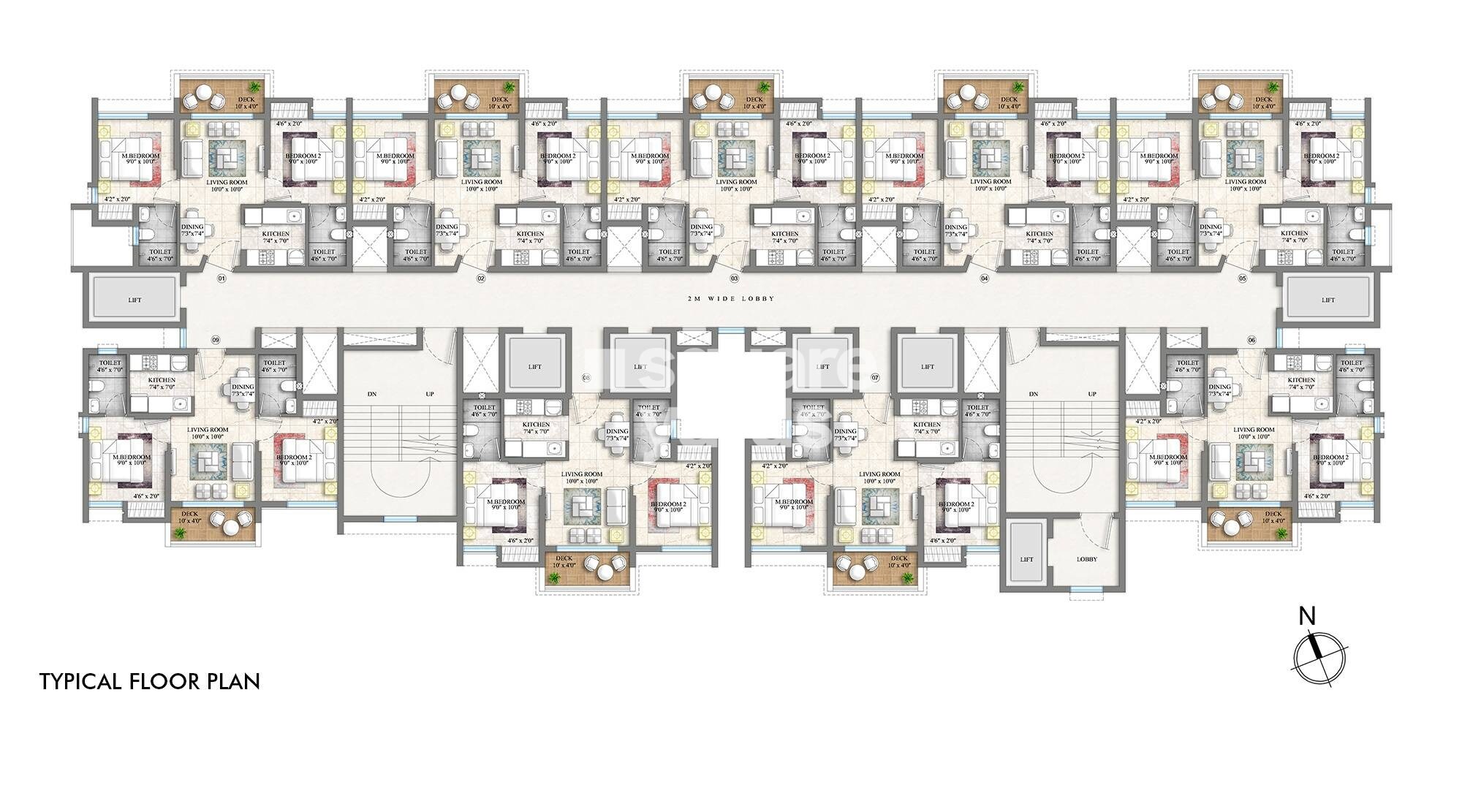 Lodha Vikhroli Floor Plans 1