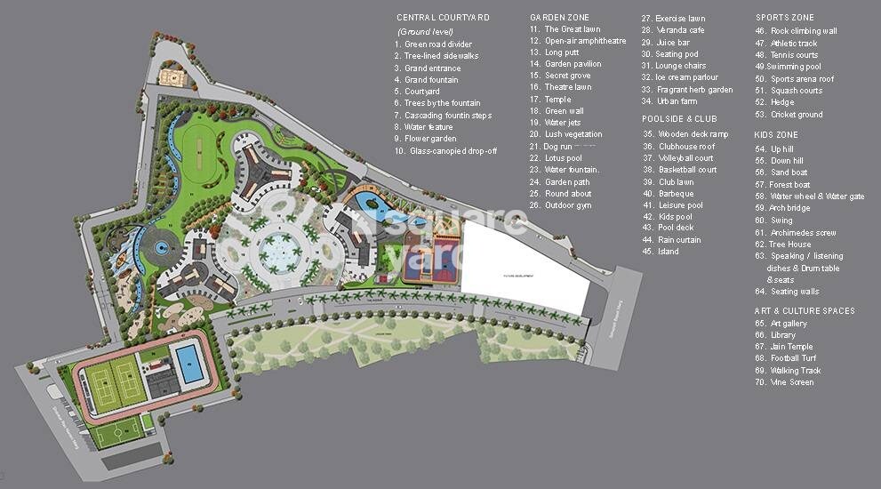 Lodha World Crest Master Plan Image