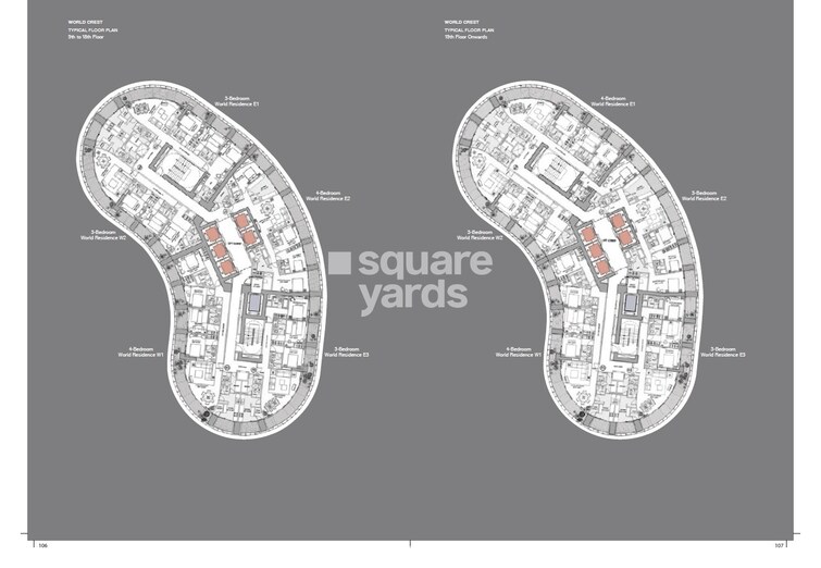 Lodha World View Floor Plans 3