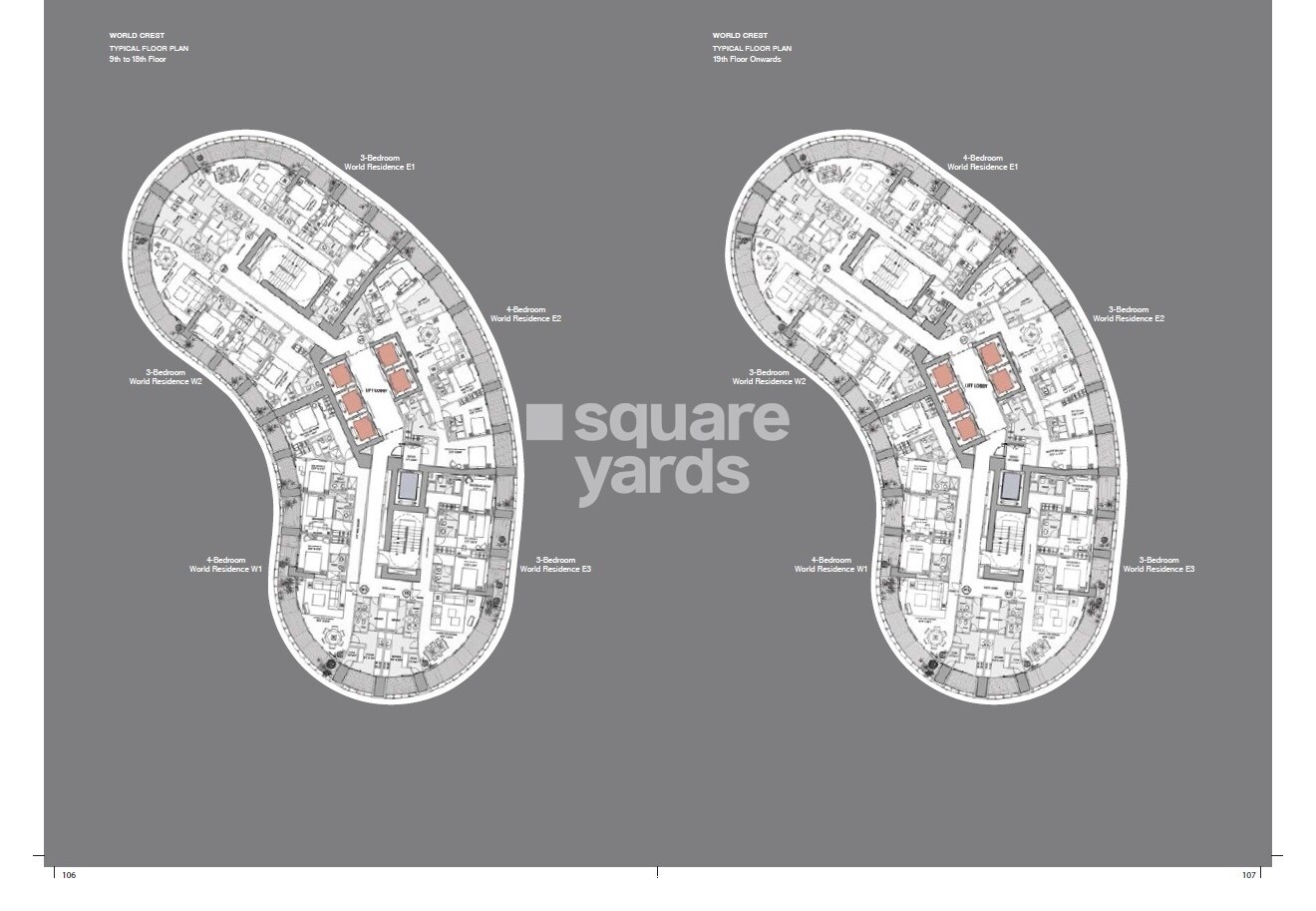Lodha World View Floor Plans 3