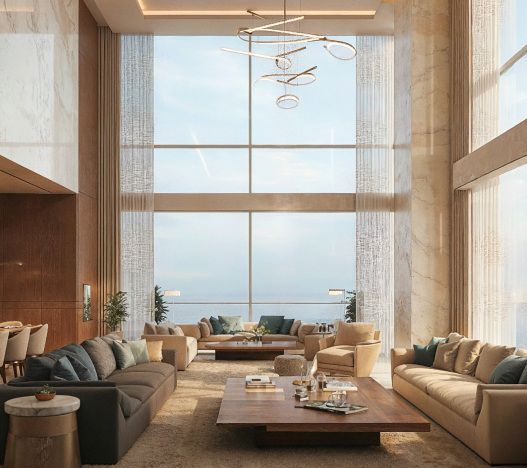 Lodha Worli Apartment Interiors