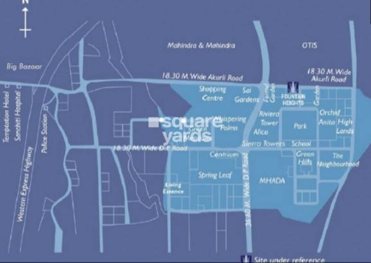 Lokhandwala Fountain Heights Lift Lobby Image