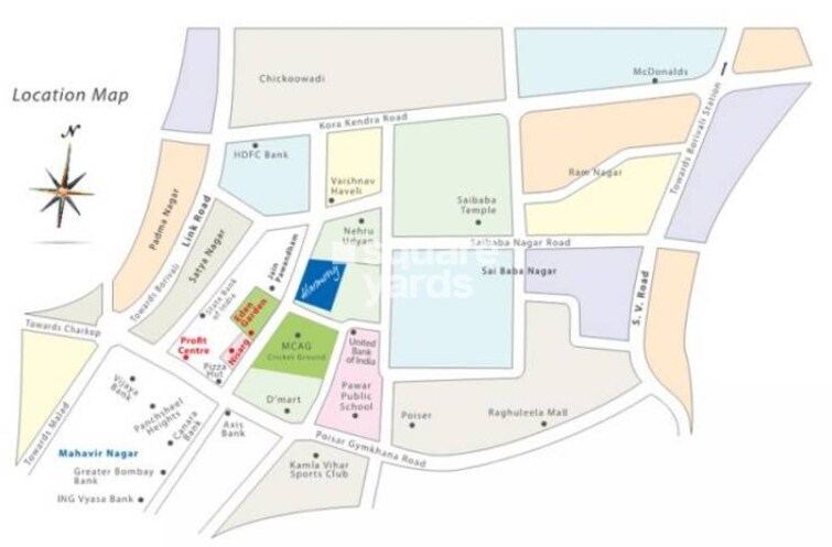 Lokhandwala Harmony Location Image