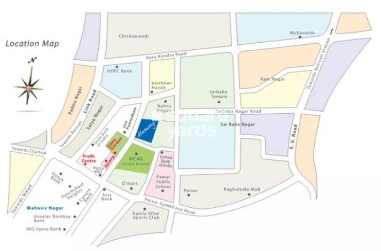 Lokhandwala Harmony Location Image