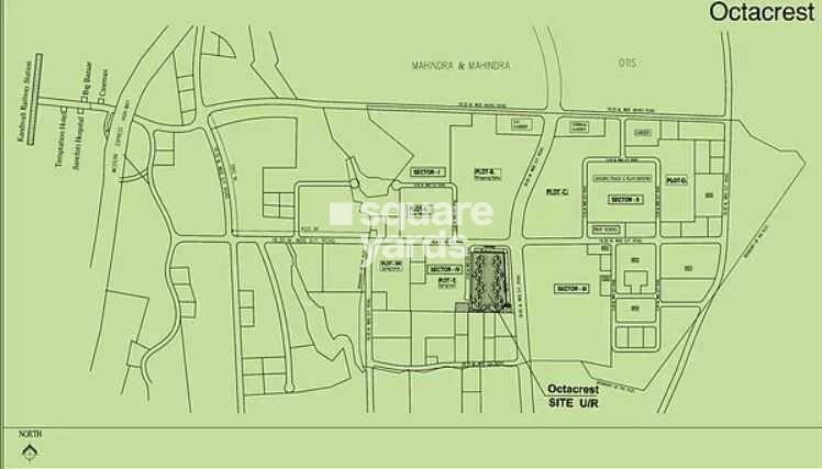Lokhandwala Infrastructure Octacrest Location Image