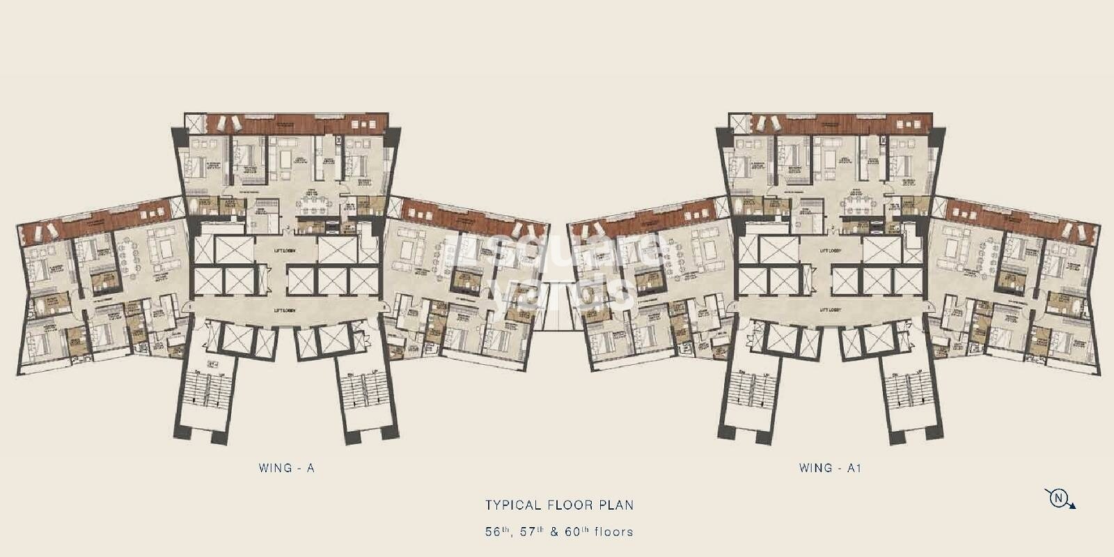 Lokhandwala Minerva Mahalaxmi Floor Plans 1