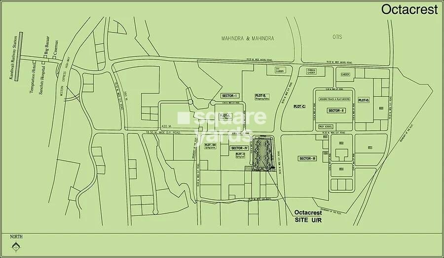 Lokhandwala Octacrest Location Image