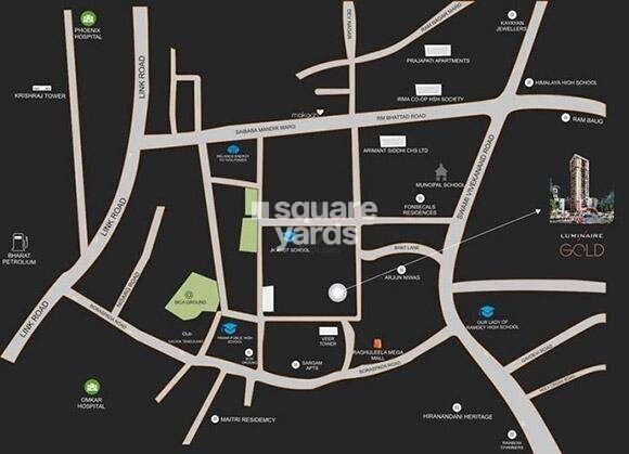 Representative image as actual visual unavailable for Luminaire Gold