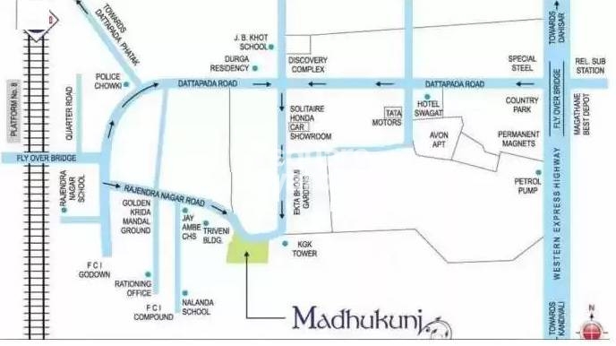 Madhukunj CHS Borivali Location Image