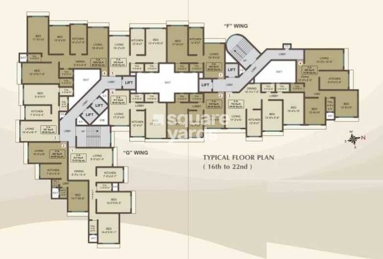 Mahadev Samarth Garden Floor Plans