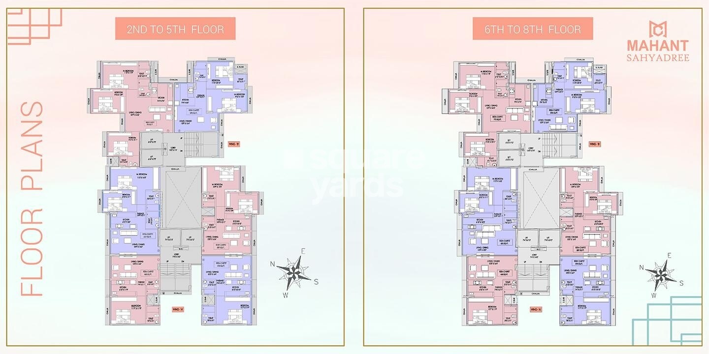 Mahant Sahyadree Floor Plans 2