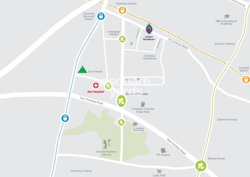 Mahavir Arham Brindavan Location Image