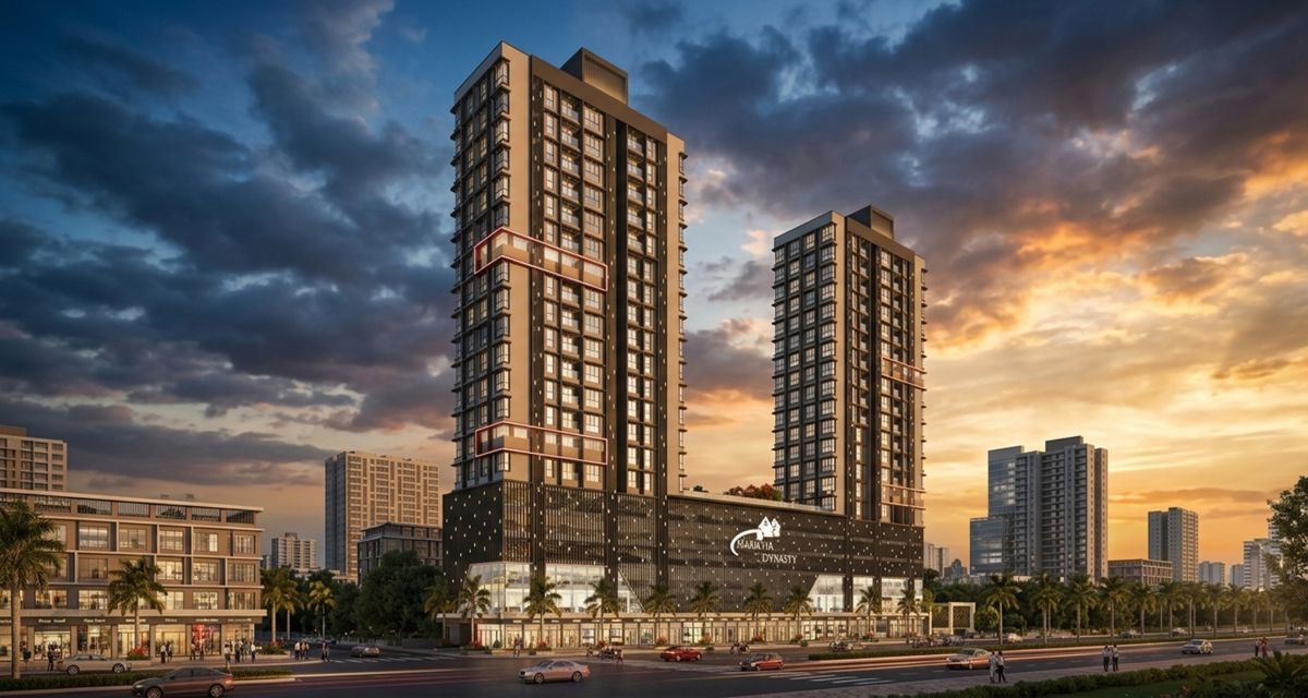 Mahavir Dynasty Apartment Exteriors