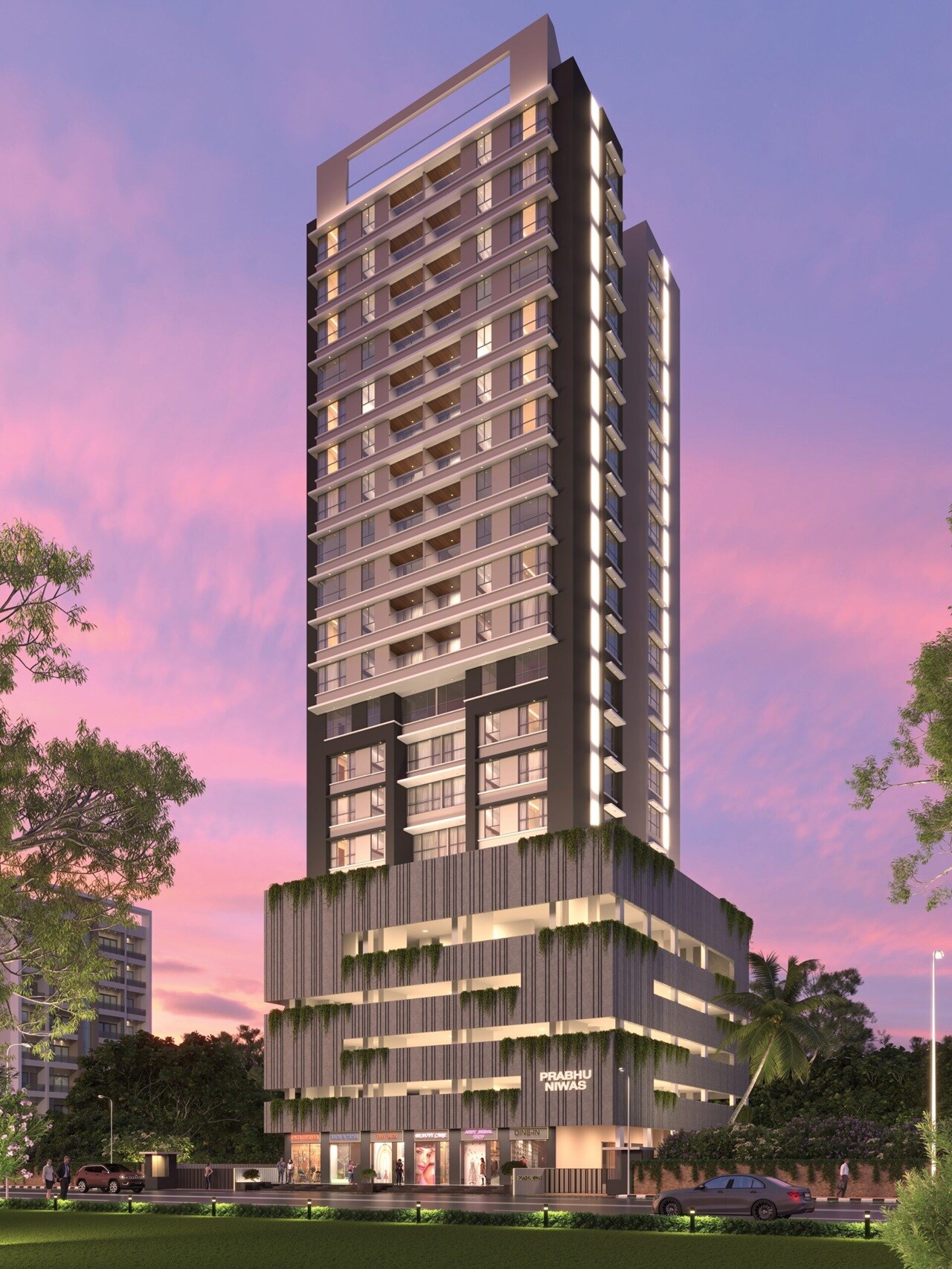 Mahavir Giirnar Apartment Exteriors