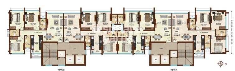 Mahavir Shikhhar Floor Plans