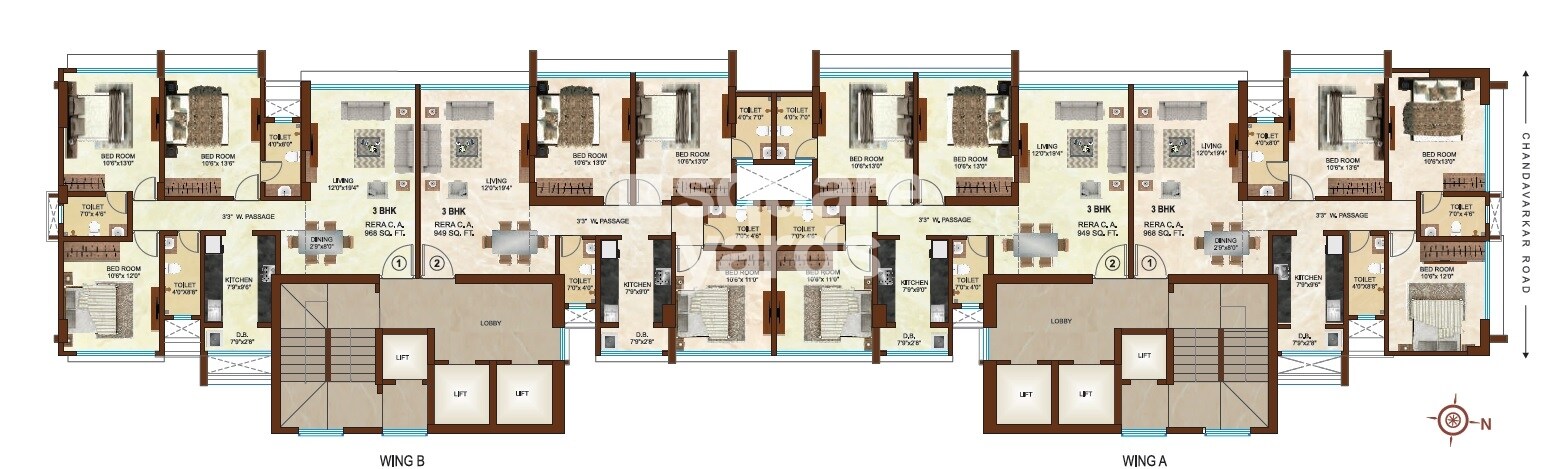 Mahavir Shikhhar Floor Plans