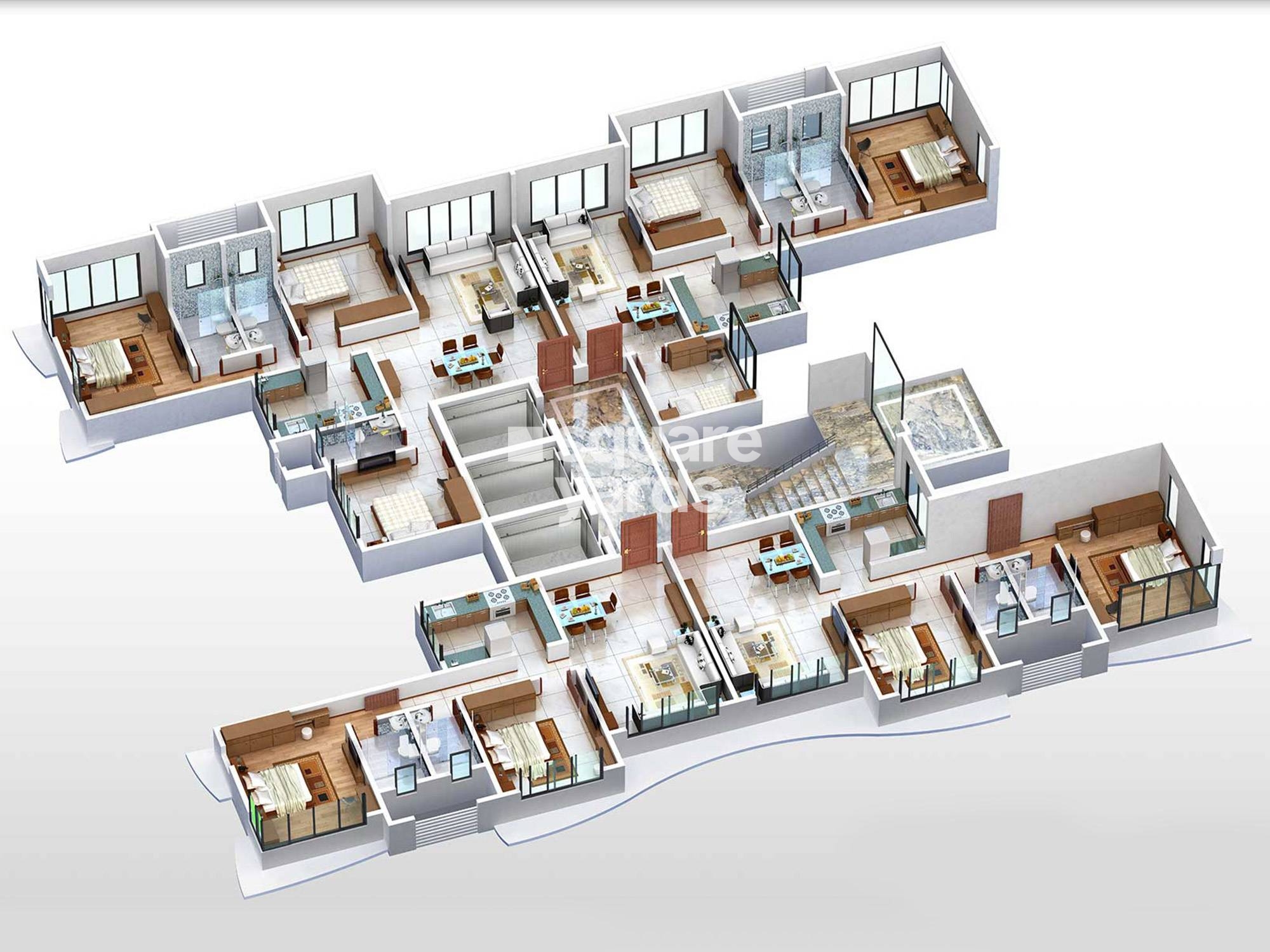 Mahavirdham CHS Floor Plans