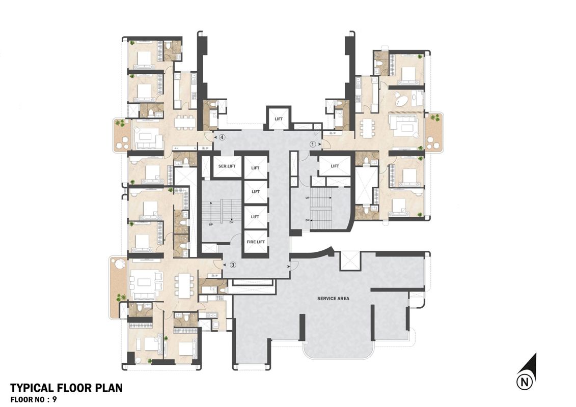 Mahindra BeaconHill Floor Plans 1
