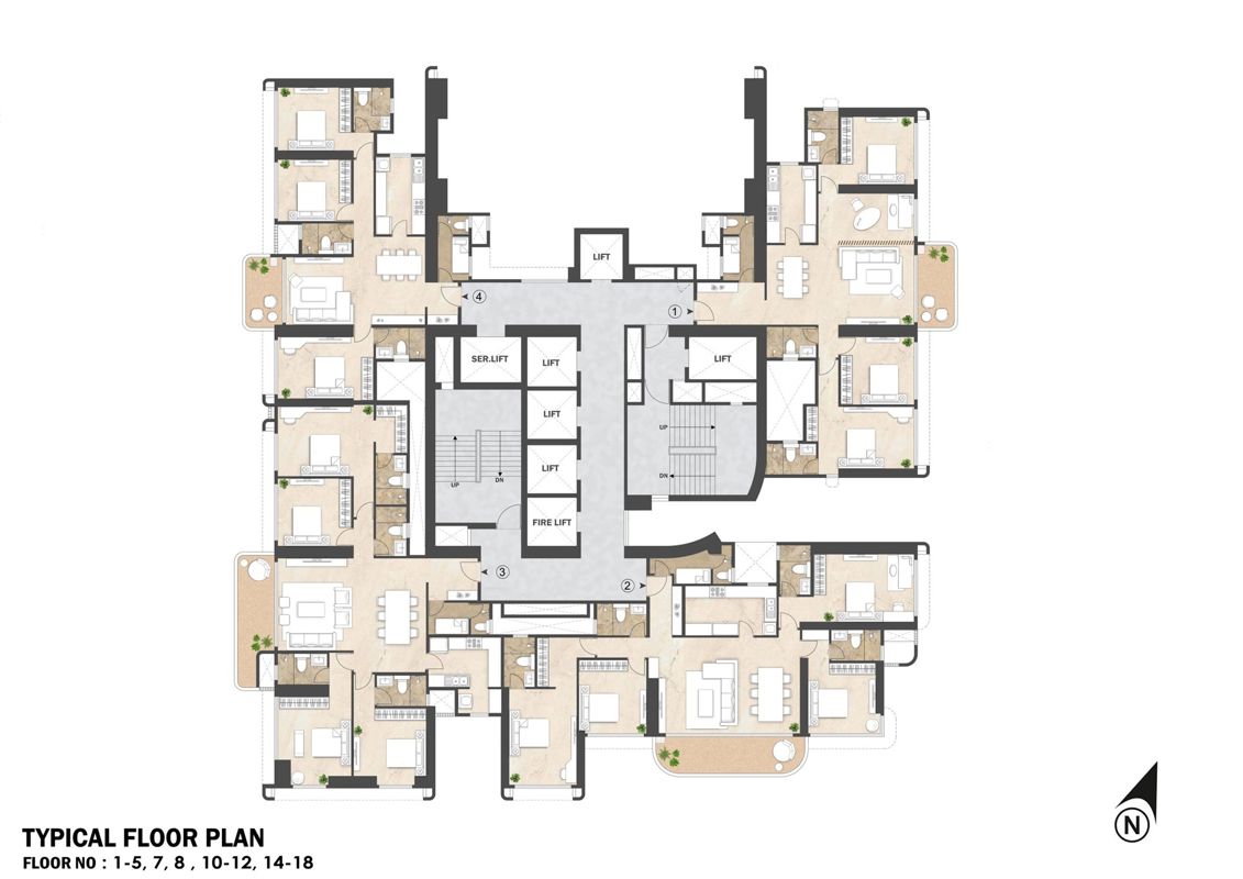Mahindra BeaconHill Floor Plans 2