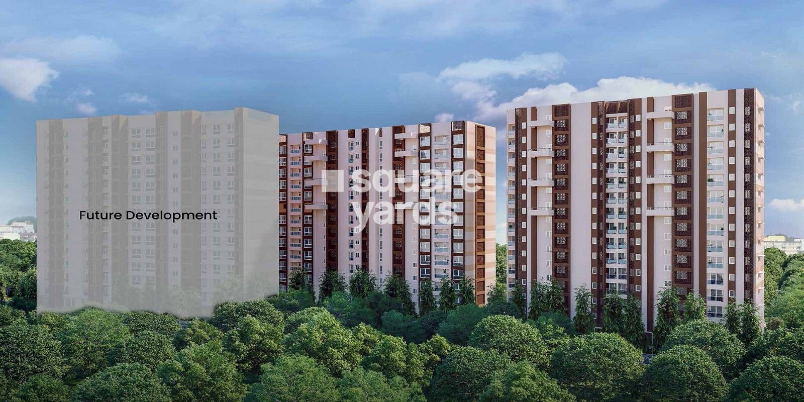 Mahindra Lifespaces Vicino A3 A4 Tower View