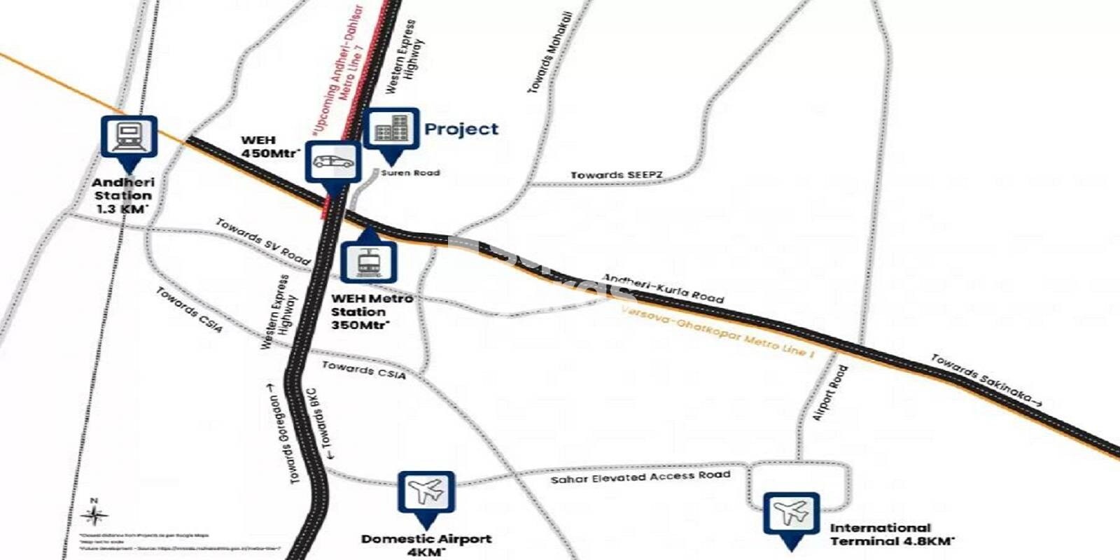 Mahindra Lifespaces Vicino Location Image
