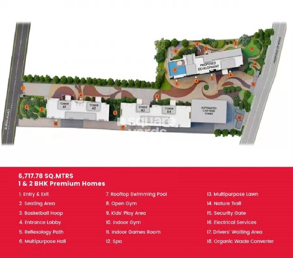 Mahindra Lifespaces Vicino Master Plan Image