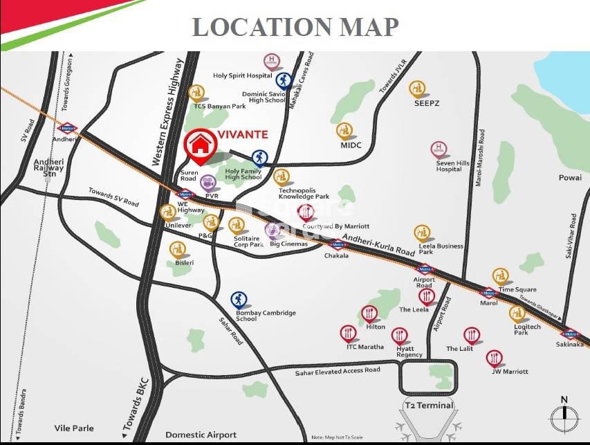 Mahindra Lifespaces Vivante Location Image