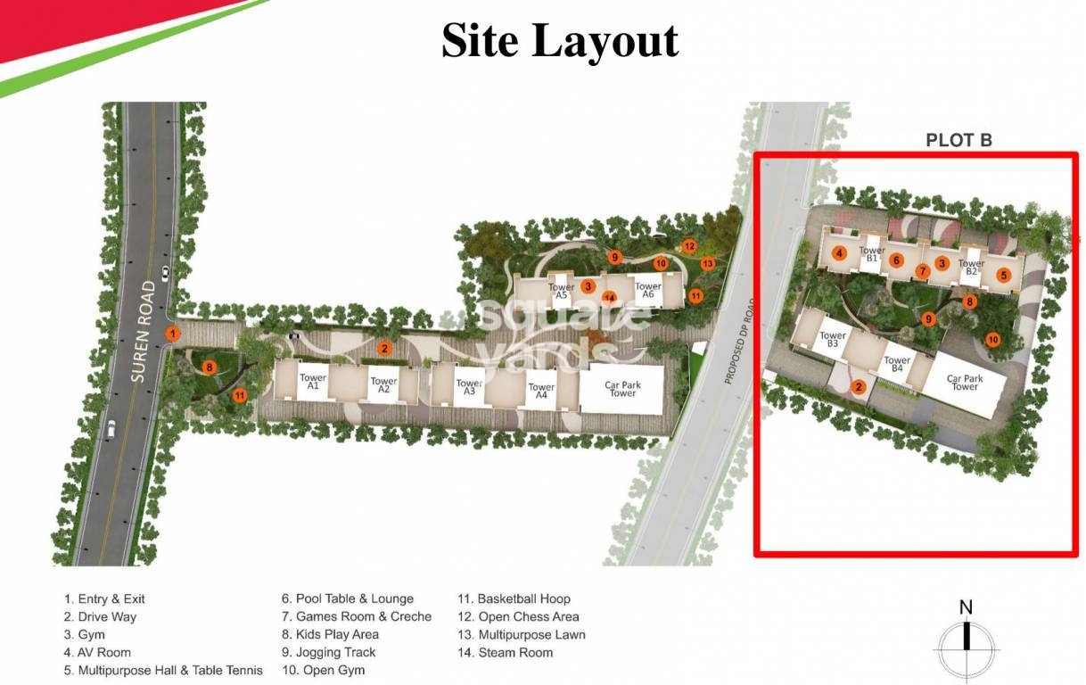 Mahindra Lifespaces Vivante Master Plan Image