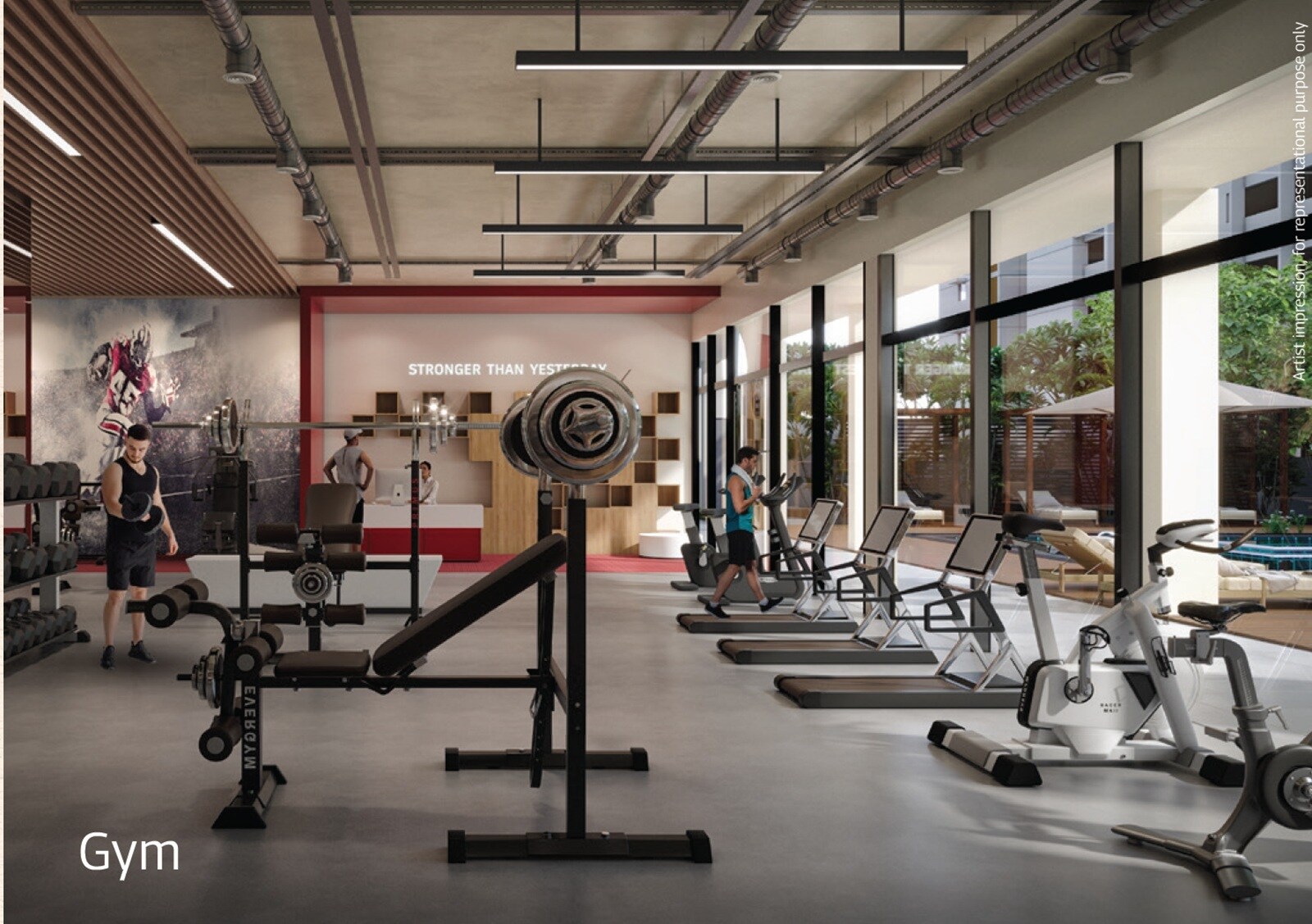 Mahindra Marina 64 Gymnasium Image