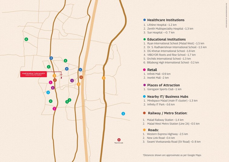 Mahindra Marina 64 Location Image