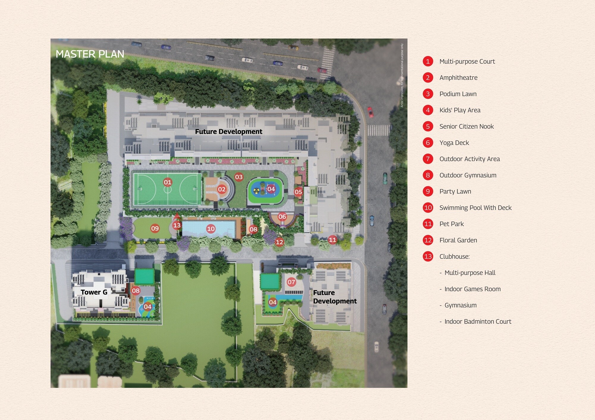 Mahindra Marina 64 Master Plan 1