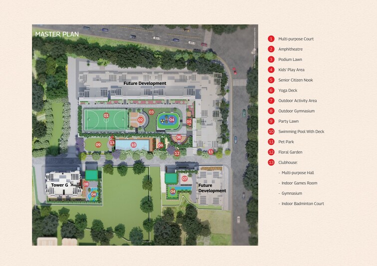 Mahindra Marina 64 Master Plan Image