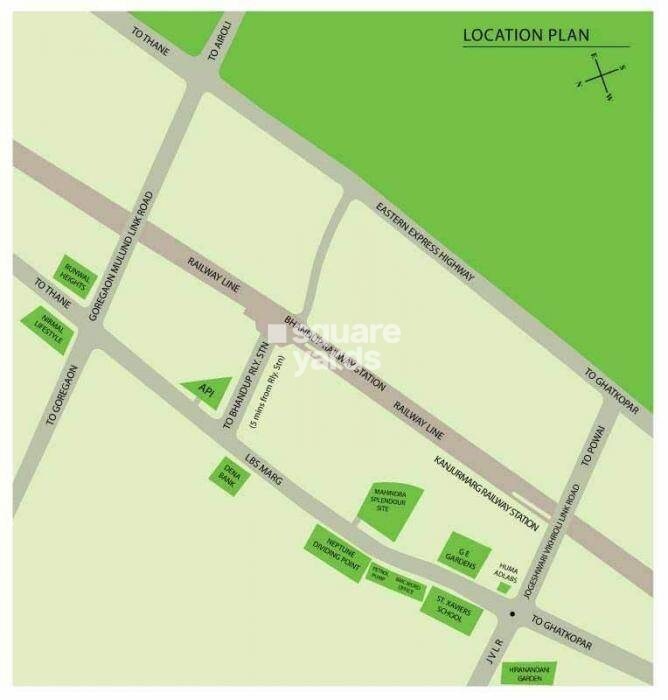 Mahindra Splendour Location Image