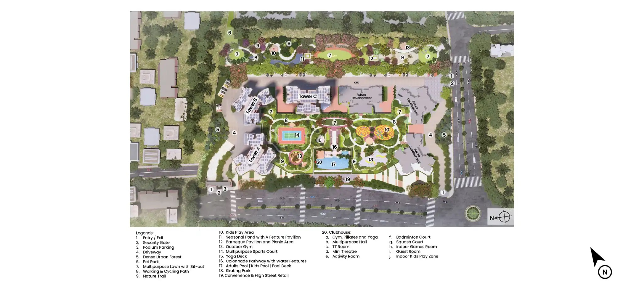 Mahindra Vista Master Plan Image