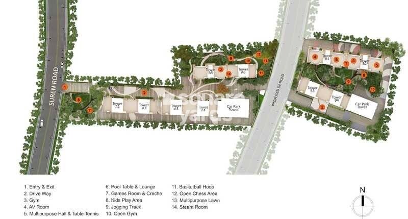 Mahindra Vivante Master Plan Image