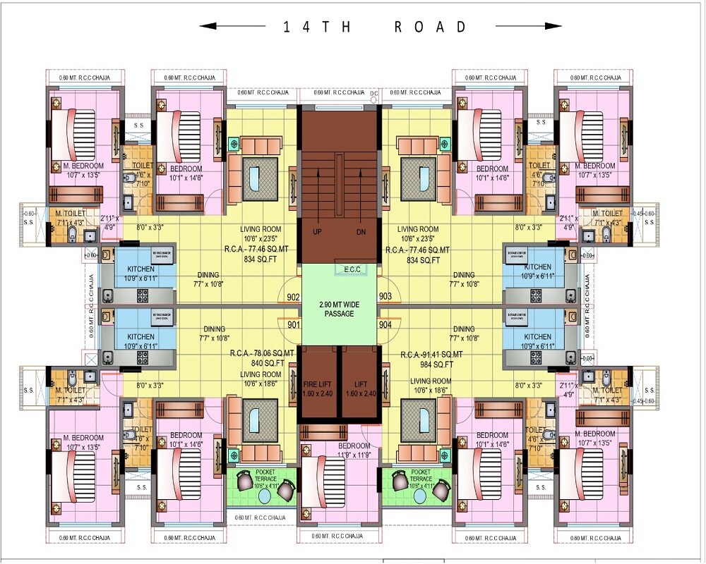 Majestic Avighna Floor Plans