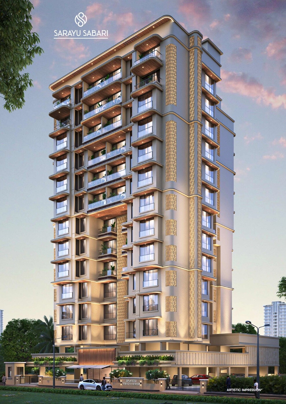 Majestic Sarayu Sabari Apartment Exteriors