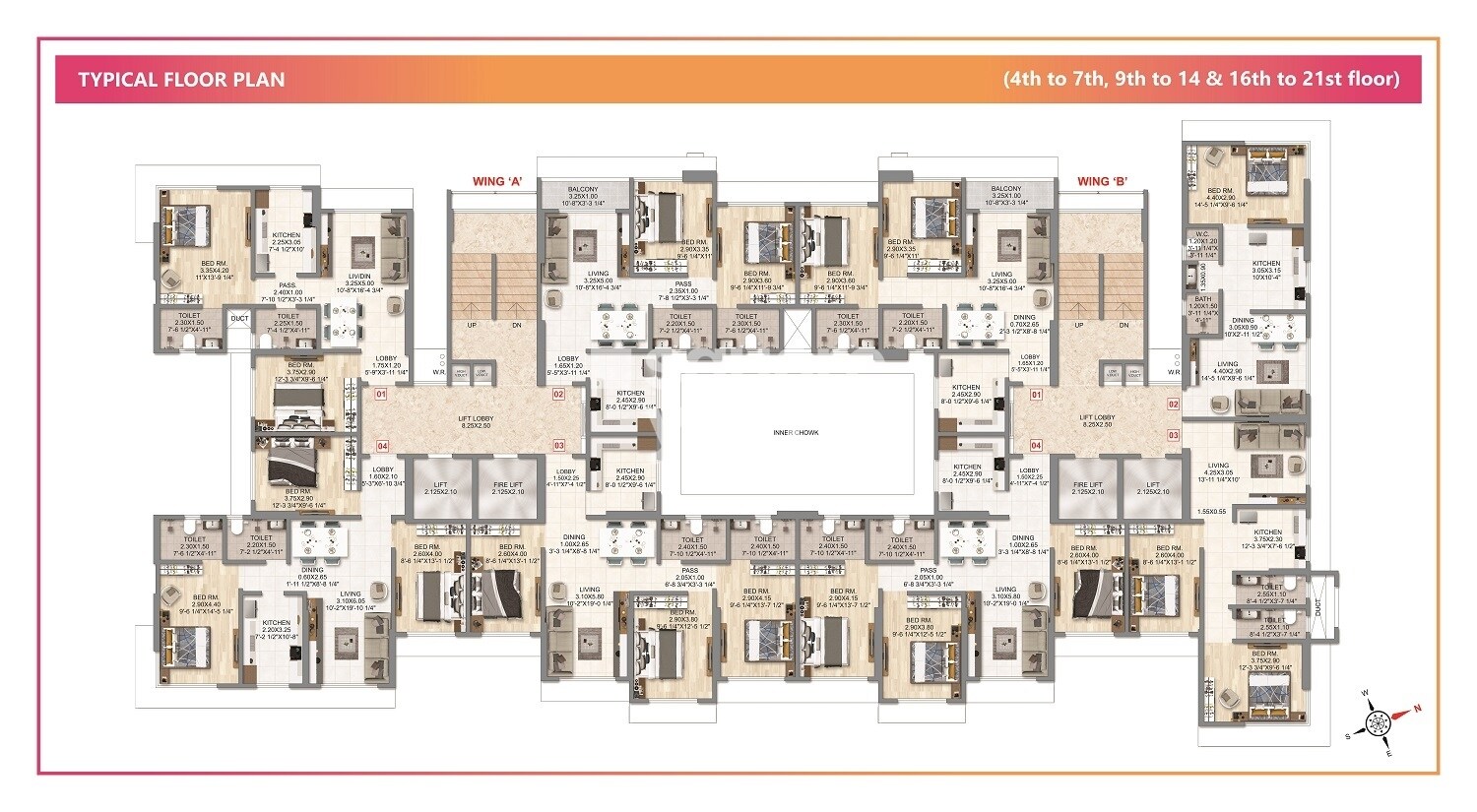 Makwise Anuvidnyan Nagar CHS Floor Plans