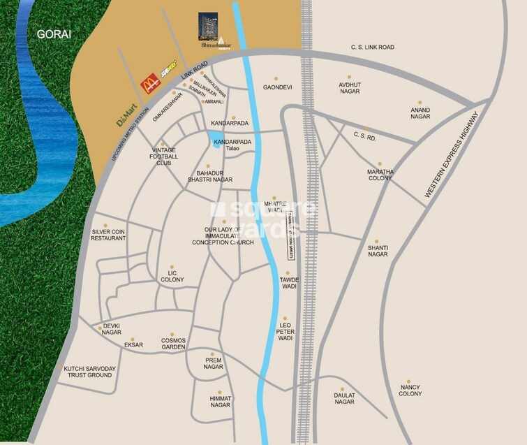 Mallhar Bhimashankar Heights Location Image