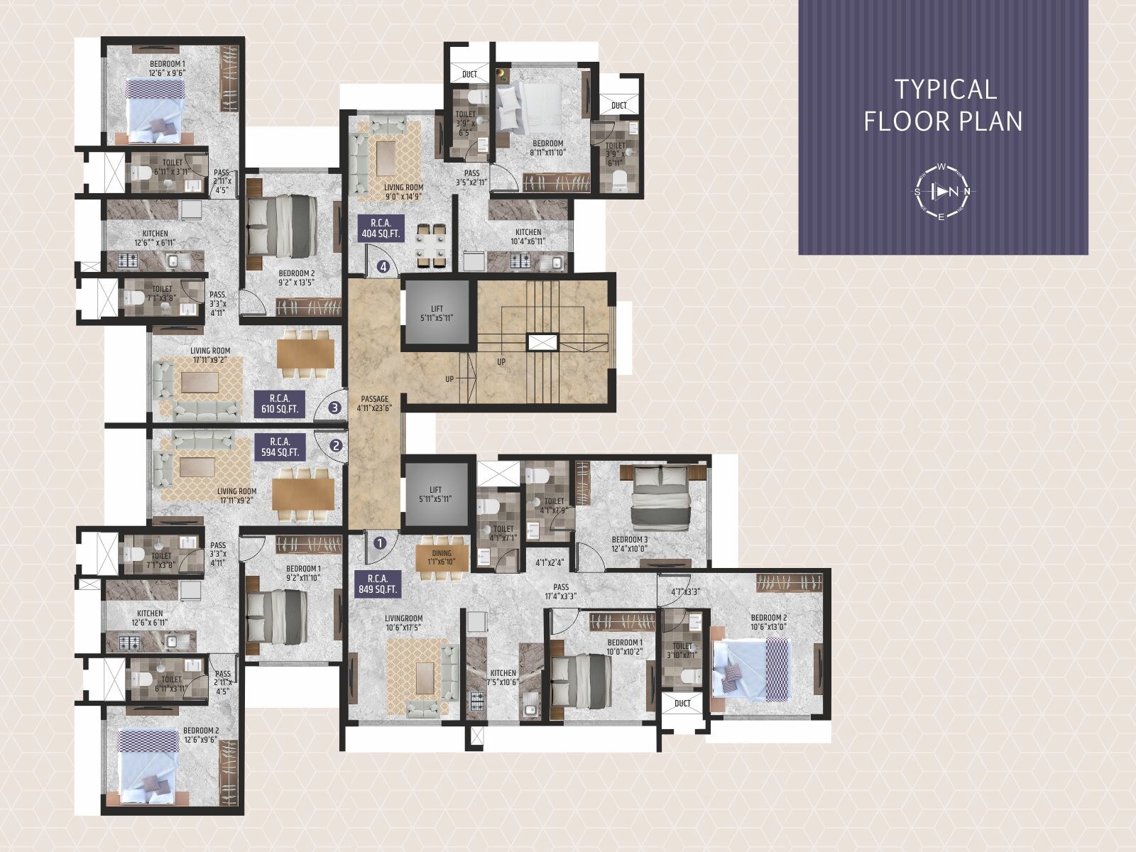 Mamtora Shree Vallabh Floor Plans 1