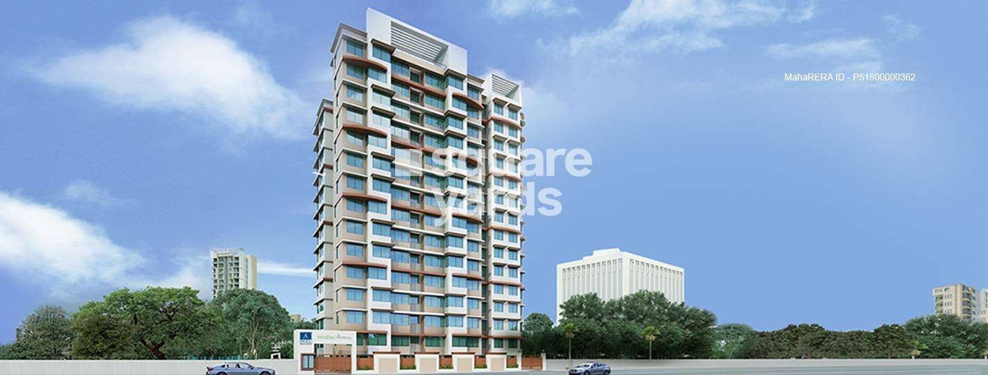 man aaradhya residency project tower view1