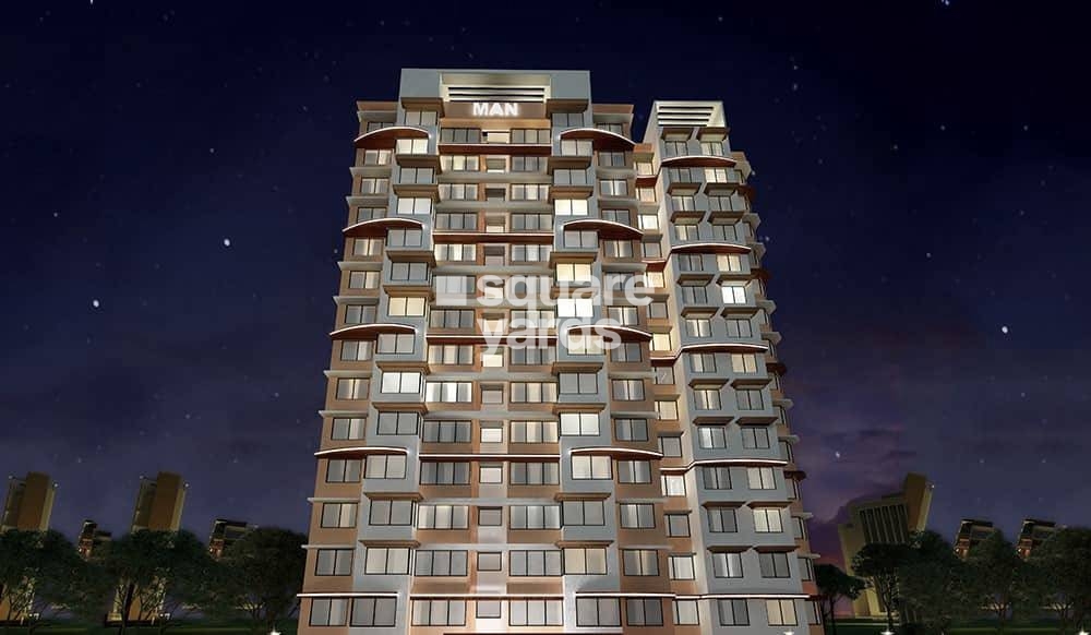 Man Aaradhya Residency Tower View