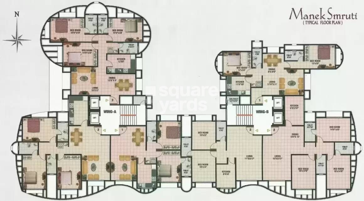 Manek Smruti Floor Plans